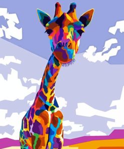 Giraffe Diamond Painting