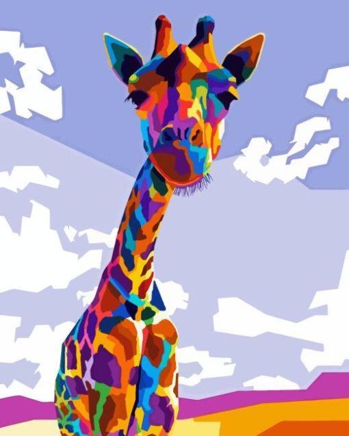 Giraffe Diamond Painting