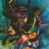 Cool Green Goblin Diamond Painting