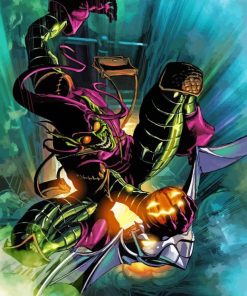 Cool Green Goblin Diamond Painting