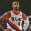 Damian Lillard Diamond Painting