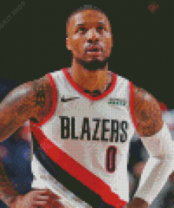 Damian Lillard Diamond Painting