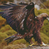 Golden Eagle Bird Diamond Painting