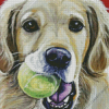 Golden Retriever Diamond Painting