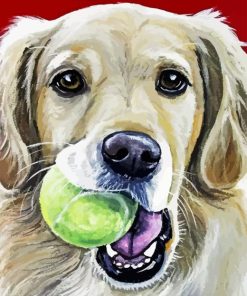 Golden Retriever Diamond Painting