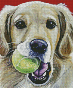 Golden Retriever Diamond Painting