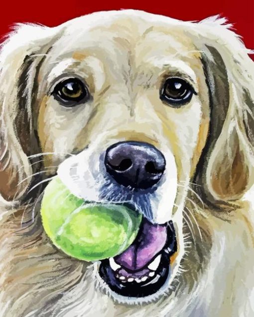 Golden Retriever Diamond Painting