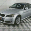 Grey E90 Car Diamond Painting