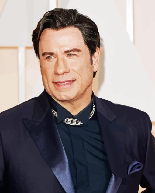 John Travolta Diamond Painting