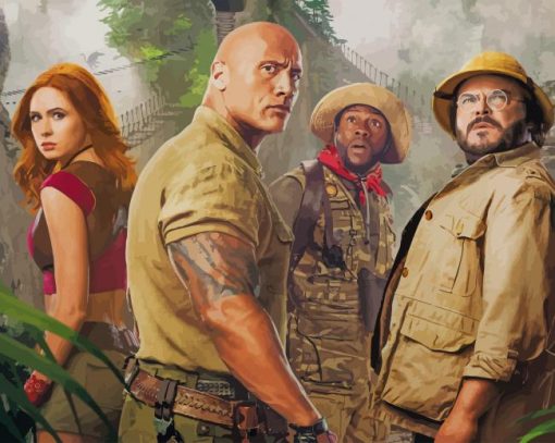 Jumanji The Next Level Diamond Painting