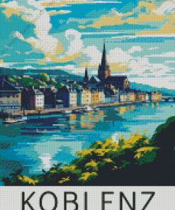 Koblenz Germany Poster Diamond Painting