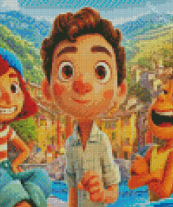 Luca Disney Movie Diamond Painting