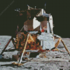 Lunar Module Diamond Painting