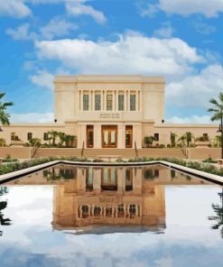 Mesa Arizona Temple Diamond Painting