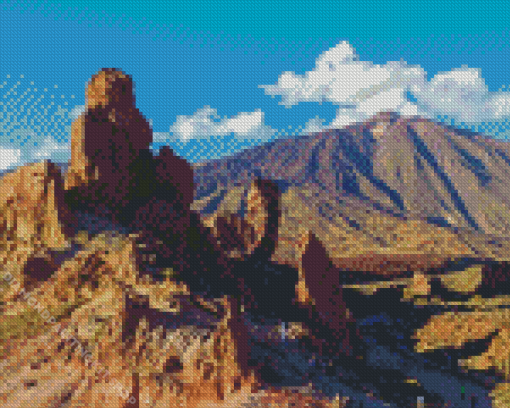 Mount Teide Diamond Painting