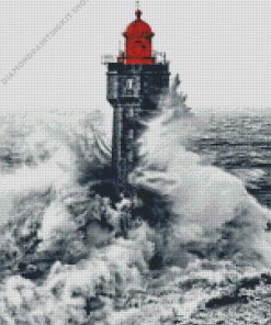 Phare De La Jument Diamond Painting