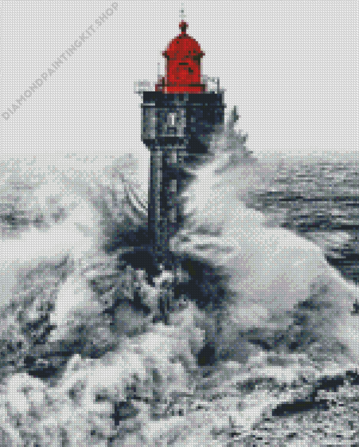 Phare De La Jument Diamond Painting