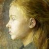 Portrait Of A Girl By Wyspianski Diamond Painting