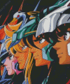 Saint Seiya Diamond Painting