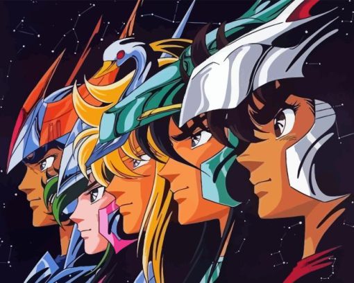 Saint Seiya Diamond Painting