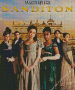 Sanditon Serie Poster Diamond Painting