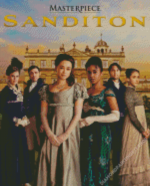 Sanditon Serie Poster Diamond Painting