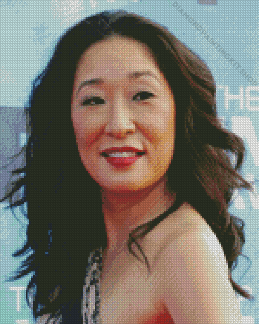 Sandra Oh Diamond Painting