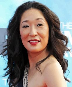 Sandra Oh Diamond Painting