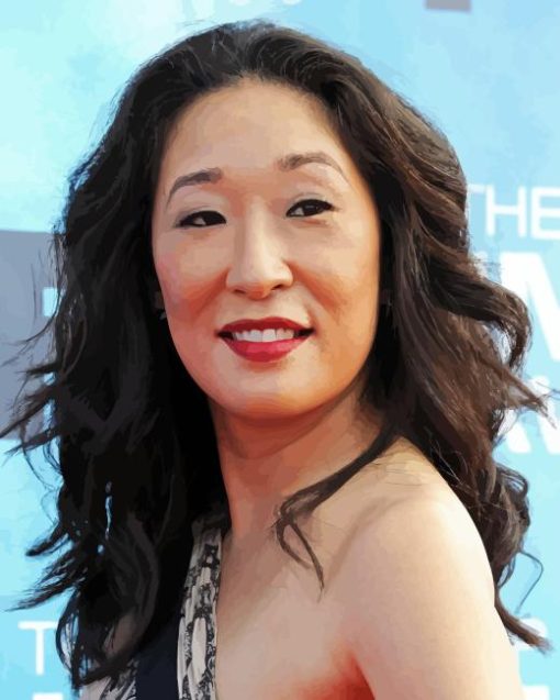 Sandra Oh Diamond Painting