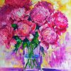 Still Life Pink Peonies Diamond Painting