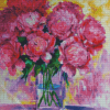 Still Life Pink Peonies Diamond Painting