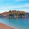 Sveti Stefan Town Diamond Painting