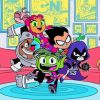 Teen Titans Go Diamond Painting