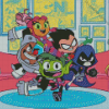 Teen Titans Go Diamond Painting