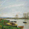 The Seine at Argenteuil Diamond Painting