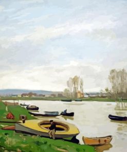 The Seine at Argenteuil Diamond Painting