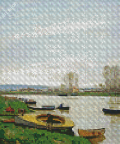 The Seine at Argenteuil Diamond Painting