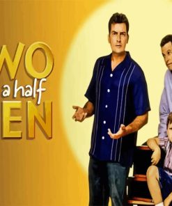 Two and a Half Men Diamond Painting