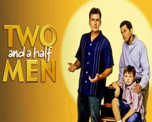 Two and a Half Men Diamond Painting