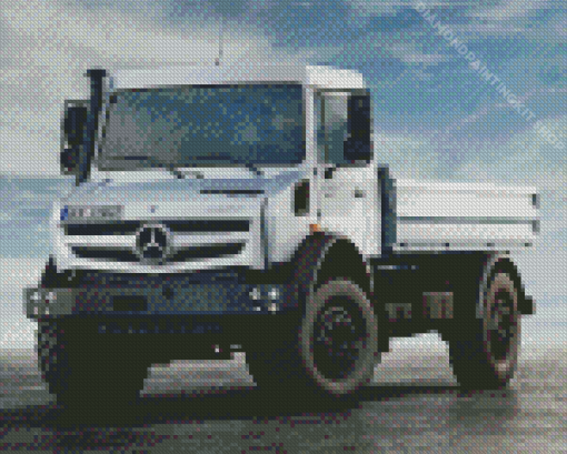 Unimog Truck Diamond Painting