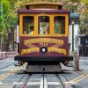 Vintage Cable Cars in San Francisco Diamond Painting