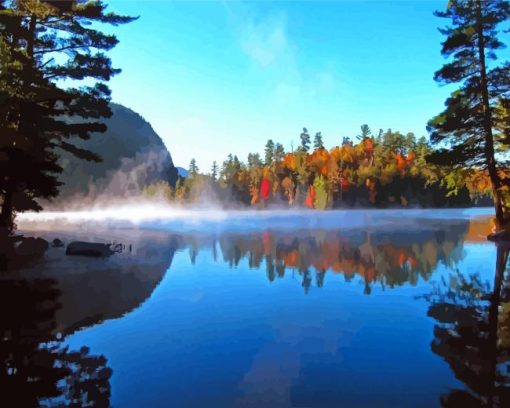 Adirondack Lake Diamond Painting