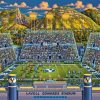 Byu Cougars Football Puzzle Diamond Painting