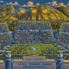 Byu Cougars Football Puzzle Diamond Painting