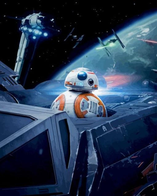 Bb8 Star Wars Diamond Painting