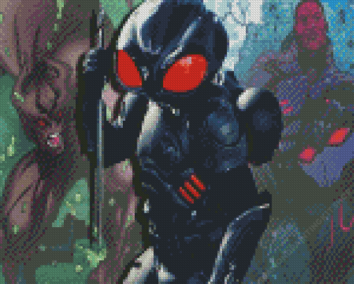 Black Manta Diamond Painting