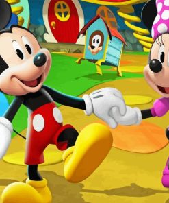 Mickey Mouse Clubhouse Diamond Painting