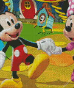 Mickey Mouse Clubhouse Diamond Painting