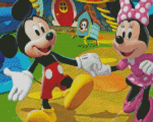 Mickey Mouse Clubhouse Diamond Painting