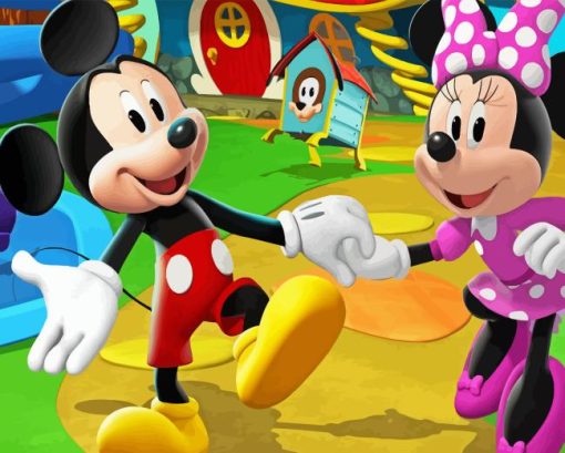 Mickey Mouse Clubhouse Diamond Painting